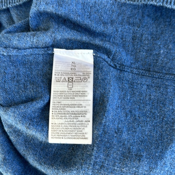Old Navy men’s long sleeves sweater XL blue - Picture 5 of 5